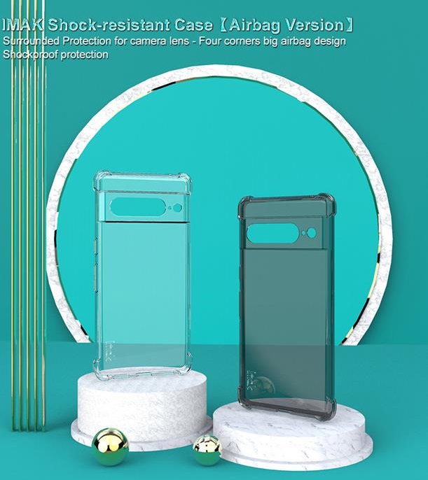 Imak IMAK Google Pixel 7 Pro Skal Drop-Proof TPU - Clear