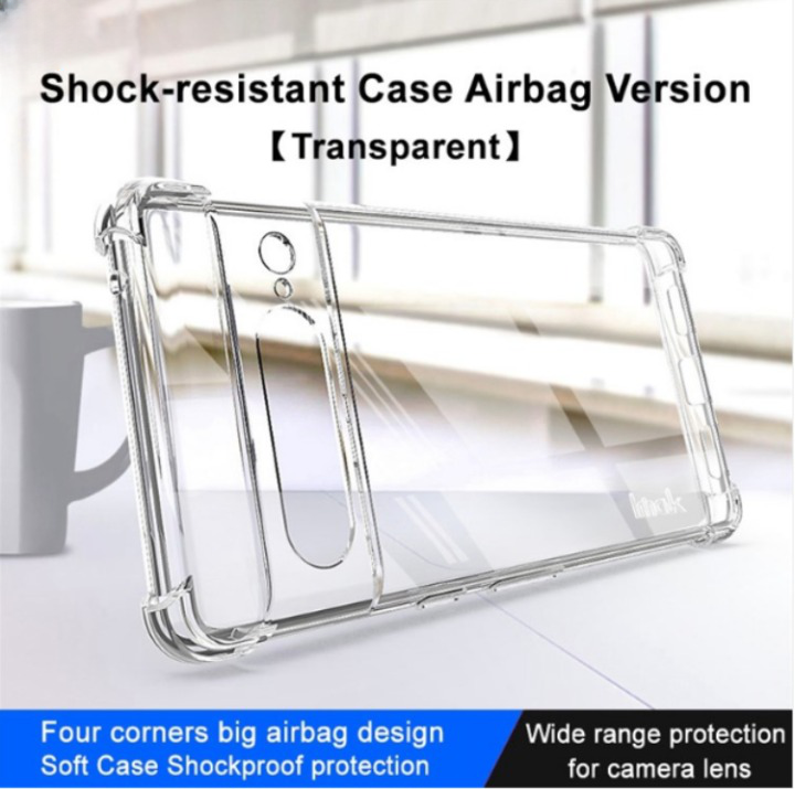 Imak IMAK Google Pixel 7 Pro Skal Drop-Proof TPU - Clear