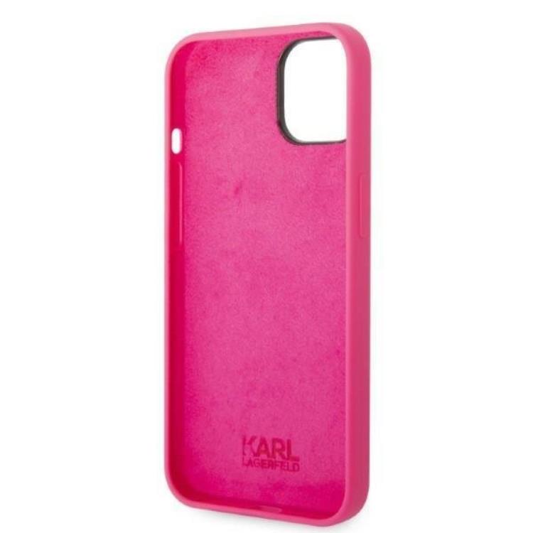 KARL LAGERFELD Karl Lagerfeld iPhone 14 Plus Skal Silicone RSG - Rosa