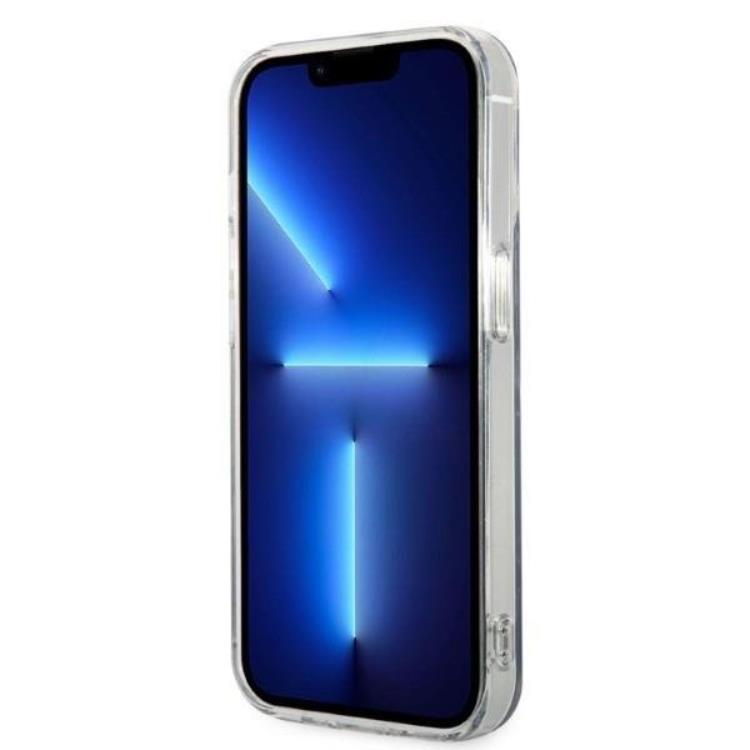 Guess GUESS iPhone 14 Pro Magsafe Skal Marble + Trådlös Laddare - Svart