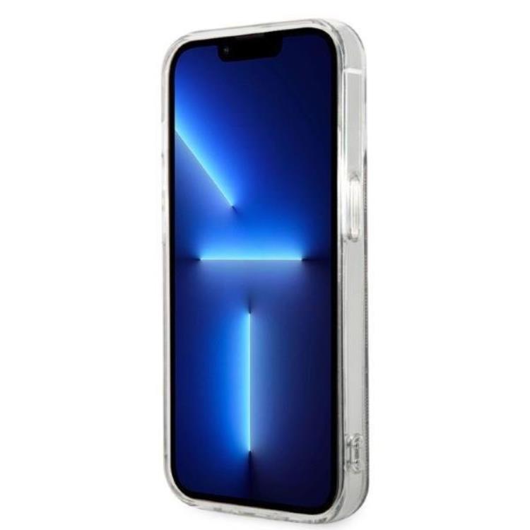 Guess GUESS iPhone 14 Pro Magsafe Skal Print + Trådlös Laddare - Brun