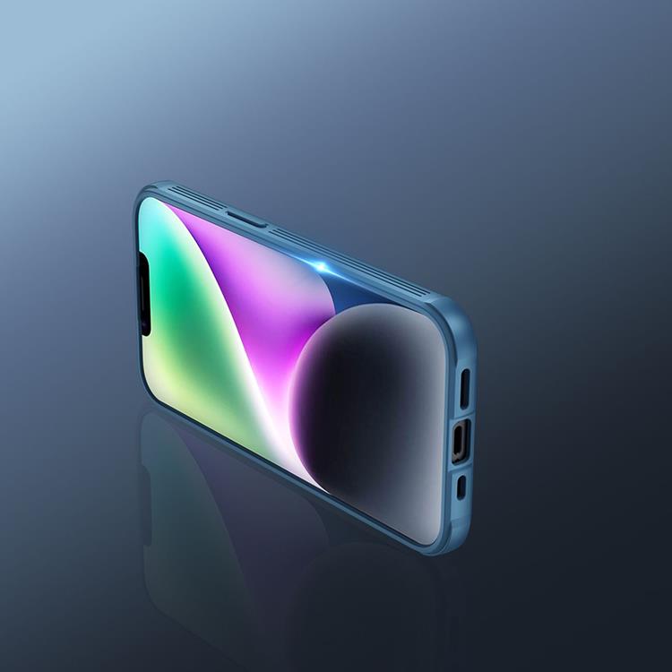 Nillkin Nillkin iPhone 14 Plus Skal CamShield Pro (PC Och TPU) - Blå