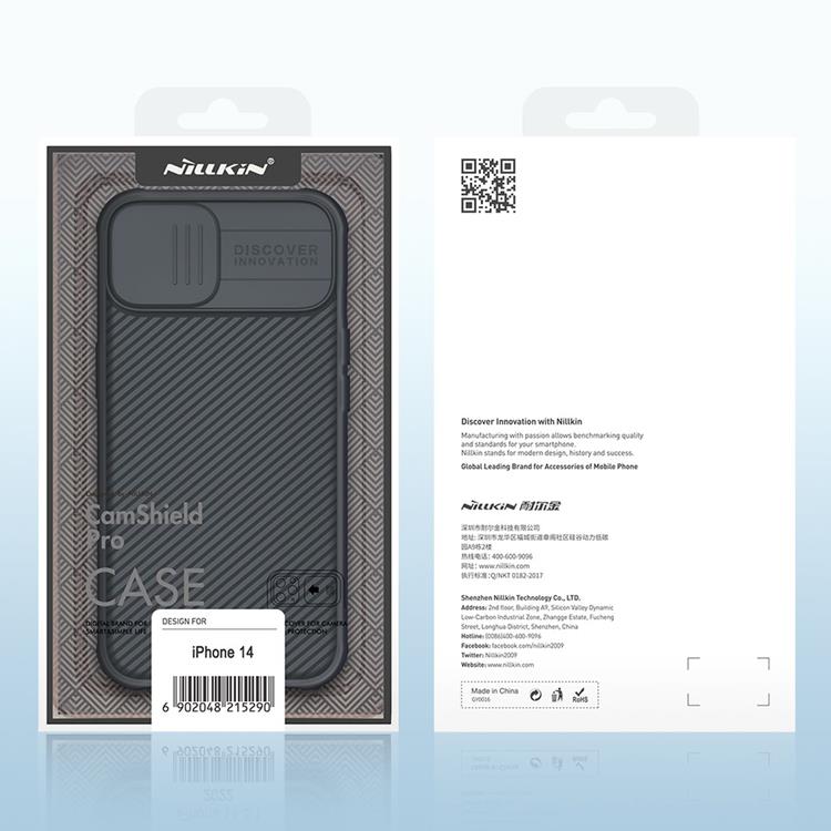 Nillkin Nillkin iPhone 14 Plus Skal CamShield Pro (PC Och TPU) - Svart