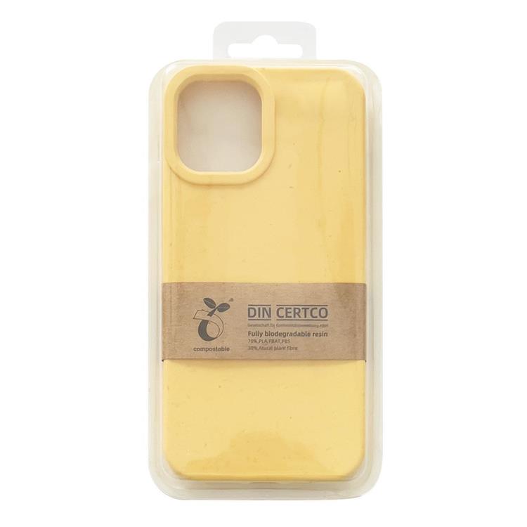 OEM iPhone 14 Plus Skal Eco Silikon Degradable - Gul