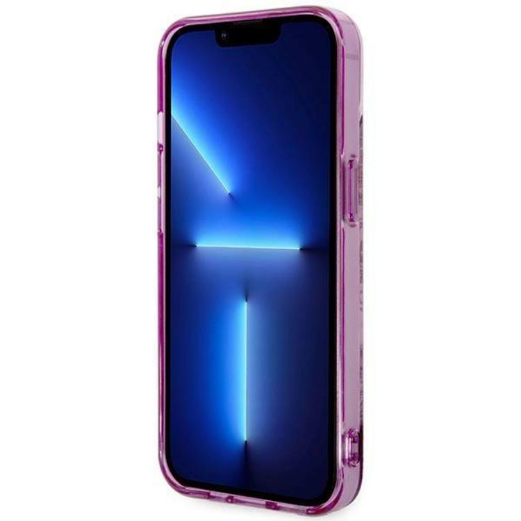 Guess GUESS iPhone 14 Plus Skal Porcelain Collection - Fuschia