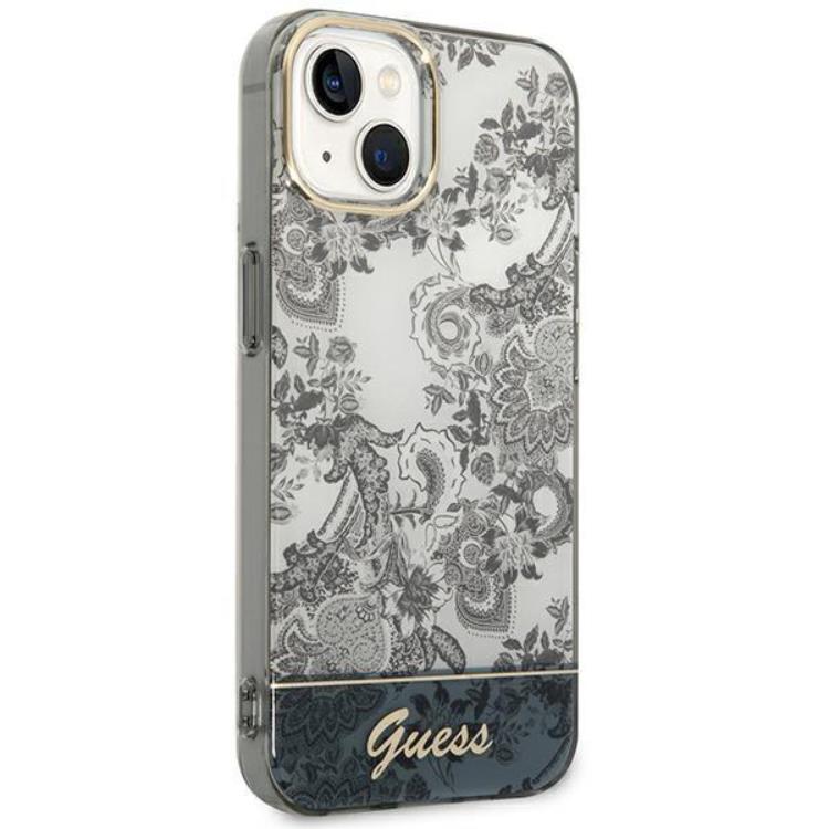 Guess GUESS iPhone 14 Plus Skal Porcelain Collection - Grå