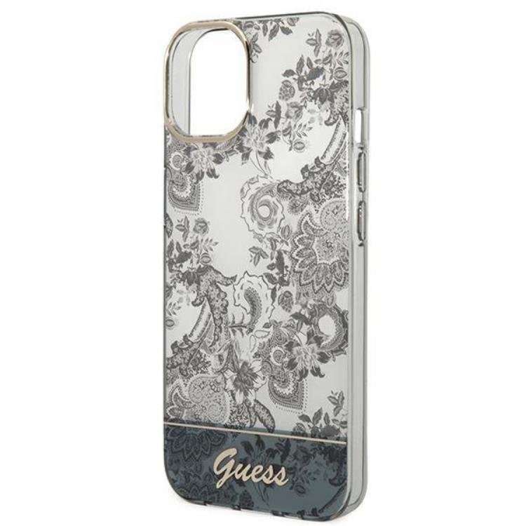 Guess GUESS iPhone 14 Plus Skal Porcelain Collection - Grå