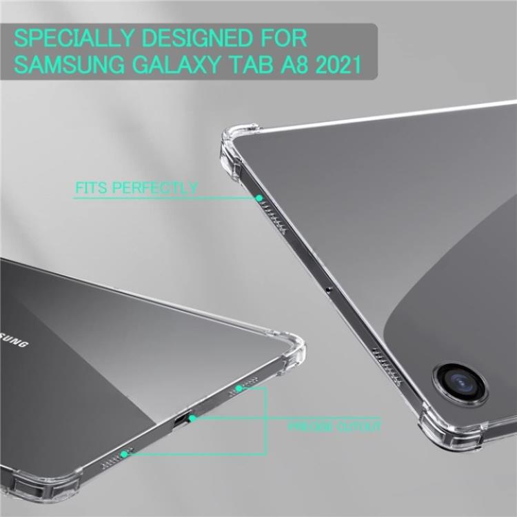 A-One Brand Galaxy Tab A8 10.5 Skal Soft TPU Anti-Fall - Transparent