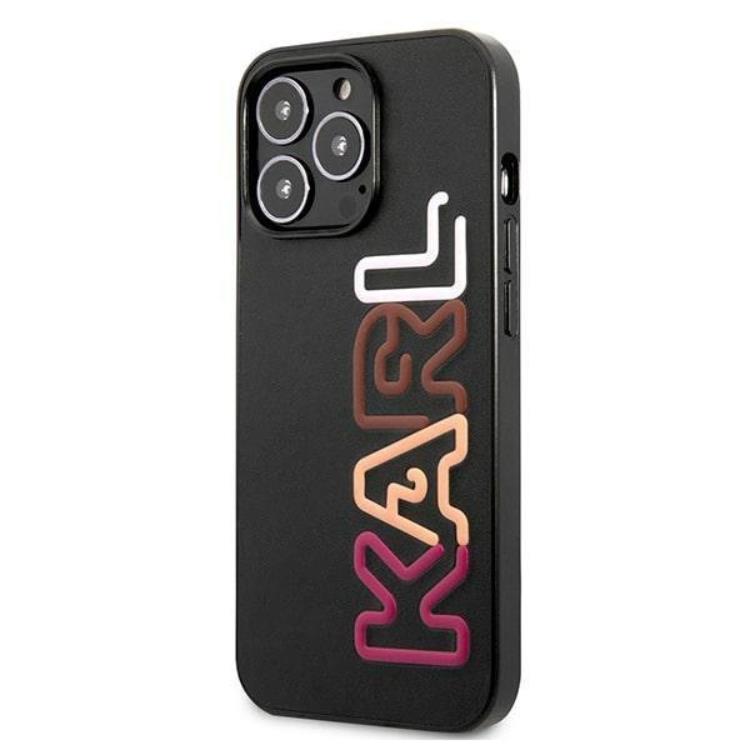 UTGATT1 Karl Lagerfeld iPhone 13 Pro Max Skal Multipink Brand - Svart