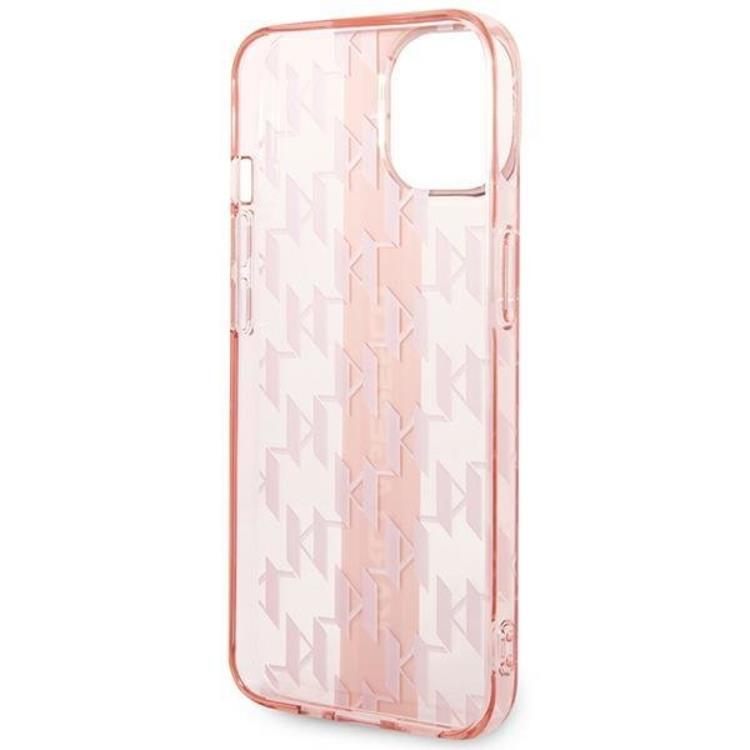 KARL LAGERFELD Karl Lagerfeld iPhone 14 Plus Skal Mono Vertical Stripe - Rosa