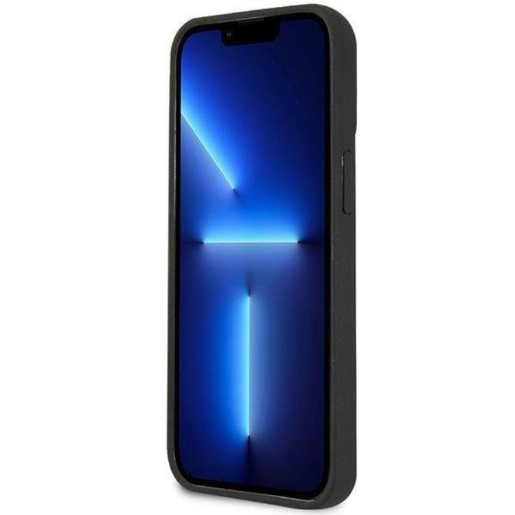 KARL LAGERFELD Karl Lagerfeld iPhone 14 Pro Skal 3D Rubber Karl`s Head - Svart