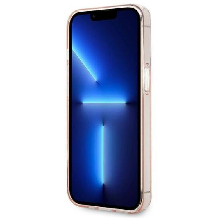 KARL LAGERFELD Karl Lagerfeld iPhone 14 Pro Skal Mono Vertical Stripe - Rosa