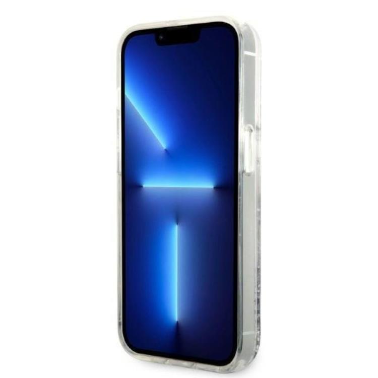 KARL LAGERFELD Karl Lagerfeld iPhone 14 Pro Skal Glitter Choupette Head - Silver