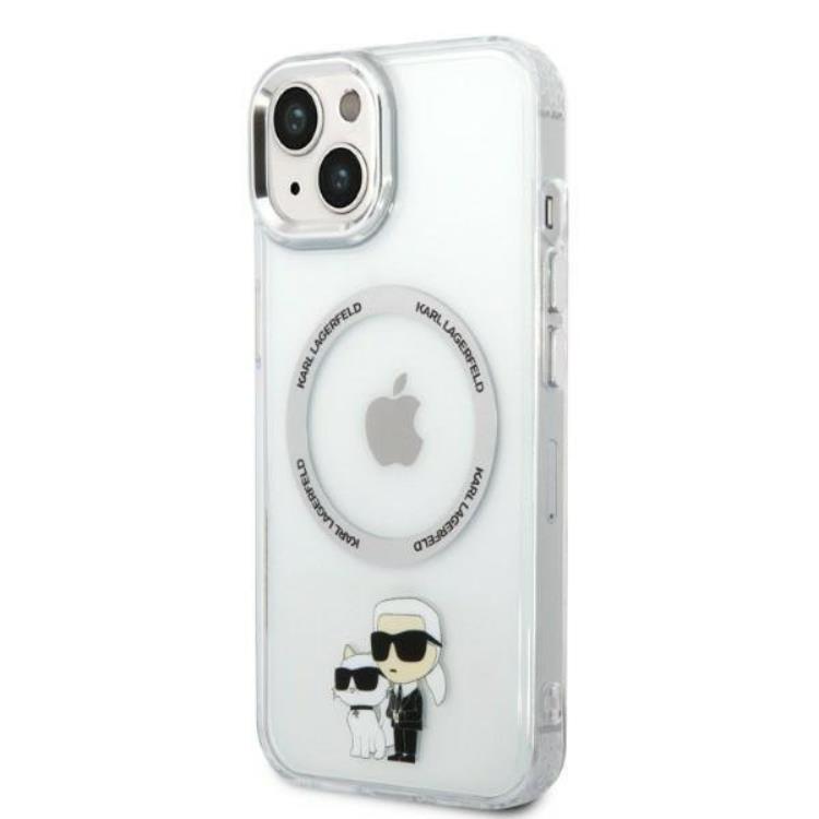 KARL LAGERFELD Karl Lagerfeld iPhone 14 Plus Skal Magsafe Iconic Karl & Choupette
