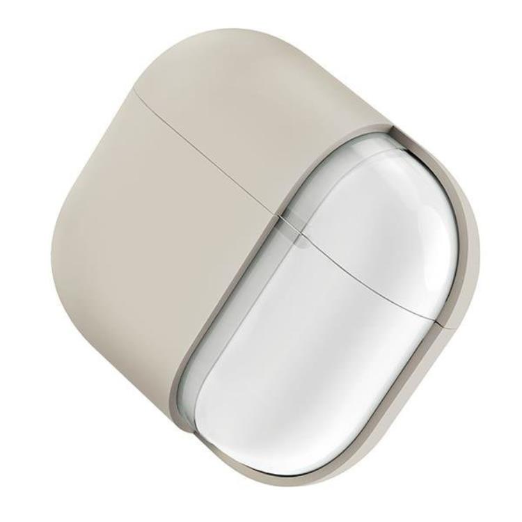 UNIQ UNIQ AirPods Pro 2 Skal Lino Silikon - Beige Ivory