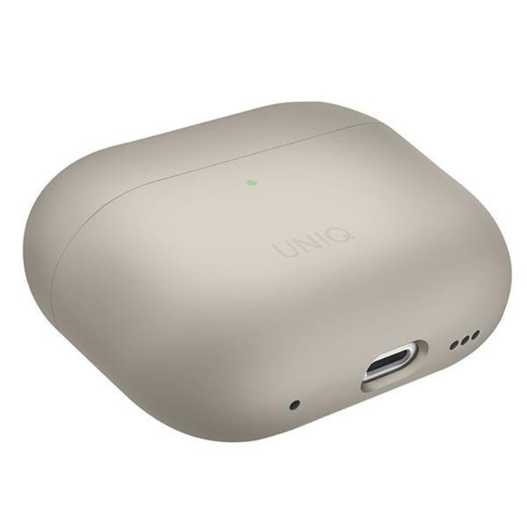UNIQ UNIQ AirPods Pro 2 Skal Lino Silikon - Beige Ivory