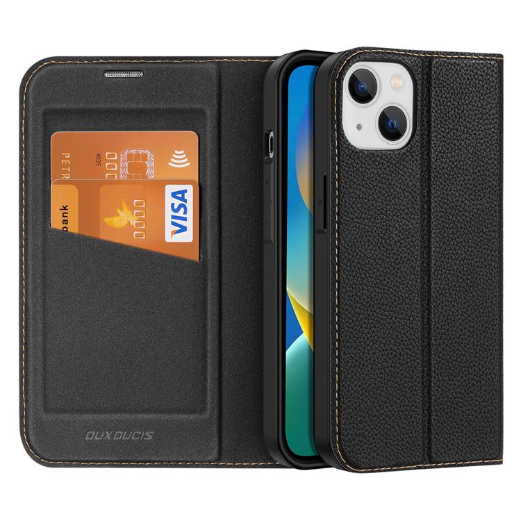 Dux Ducis Dux Ducis iPhone 14 Plus Plånboksfodral Skin X2 - Svart