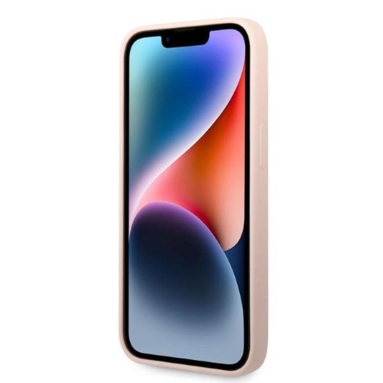 KARL LAGERFELD Karl Lagerfeld iPhone 14 Plus Skal Magsafe Ikonik Silicone - Rosa