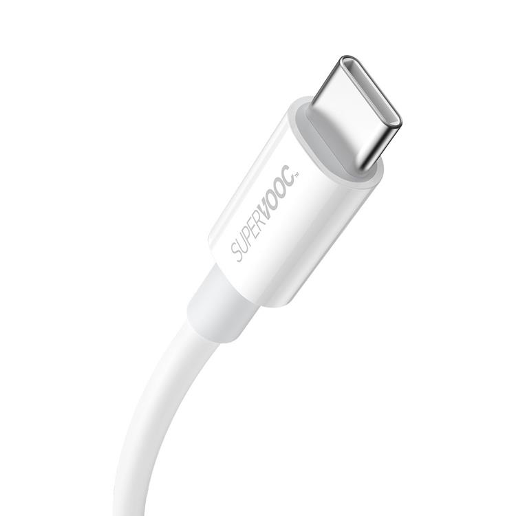 BASEUS Baseus Superior SUPERVOOC USB-C till USB-A kabel 65W 1m - Vit