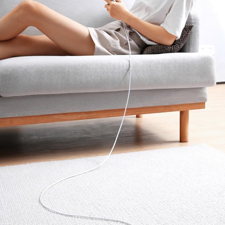 BASEUS Baseus Superior SUPERVOOC USB-C till USB-A kabel 65W 1m - Vit