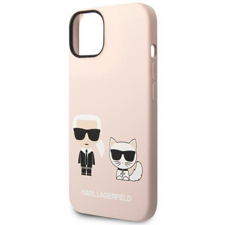 KARL LAGERFELD Karl Lagerfeld iPhone 14 Plus Skal Magsafe Silicone Karl & Choupette