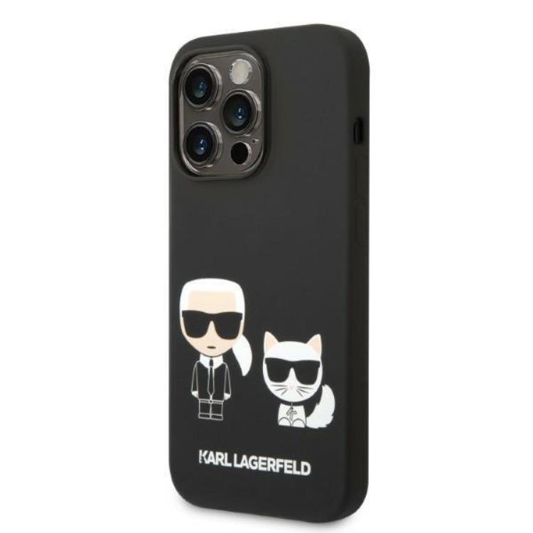 KARL LAGERFELD Karl Lagerfeld iPhone 14 Pro Max Skal Magsafe Silicone Karl & Choupette