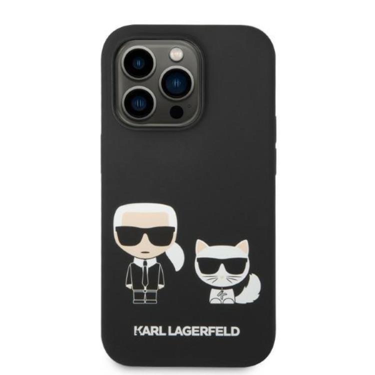 KARL LAGERFELD Karl Lagerfeld iPhone 14 Pro Max Skal Magsafe Silicone Karl & Choupette