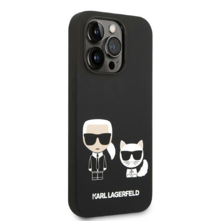 KARL LAGERFELD Karl Lagerfeld iPhone 14 Pro Max Skal Magsafe Silicone Karl & Choupette