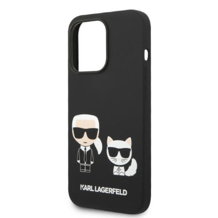 KARL LAGERFELD Karl Lagerfeld iPhone 14 Pro Max Skal Magsafe Silicone Karl & Choupette
