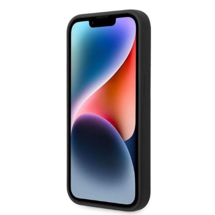 KARL LAGERFELD Karl Lagerfeld iPhone 14 Pro Skal Silicone Ikonik - Svart