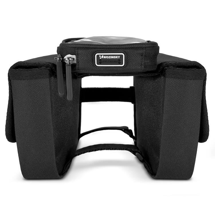 Wozinsky Wozinsky Ram Cykelväska Cykelväska Vattentätt Telefonfodral 1.5l - Svart