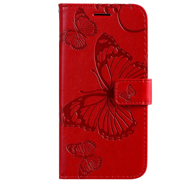 OEM Butterfly Imprinted Fodral Galaxy S22 Plus - Röd