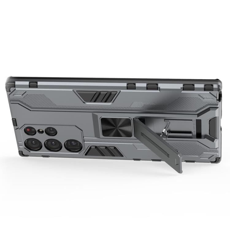 OEM ShockProof Kickstand Skal Galaxy S22 Plus - Grå