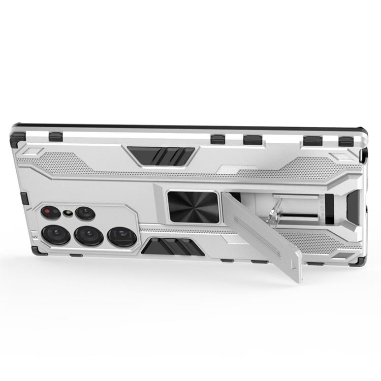 OEM ShockProof Kickstand Skal Galaxy S22 Plus - Vit