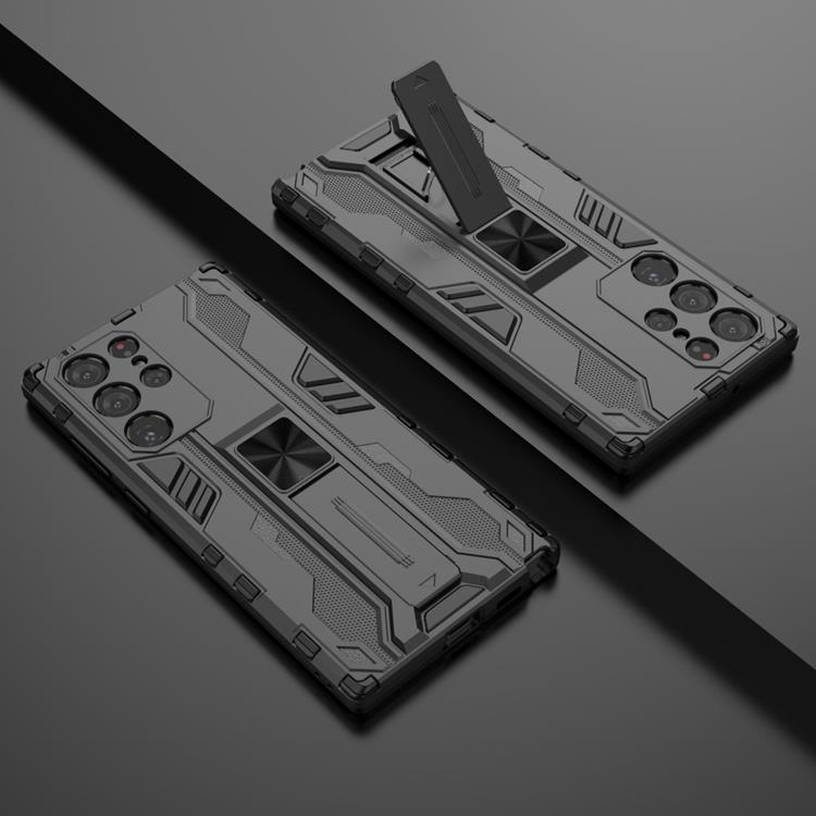 OEM ShockProof Kickstand Skal Galaxy S22 Plus - Röd