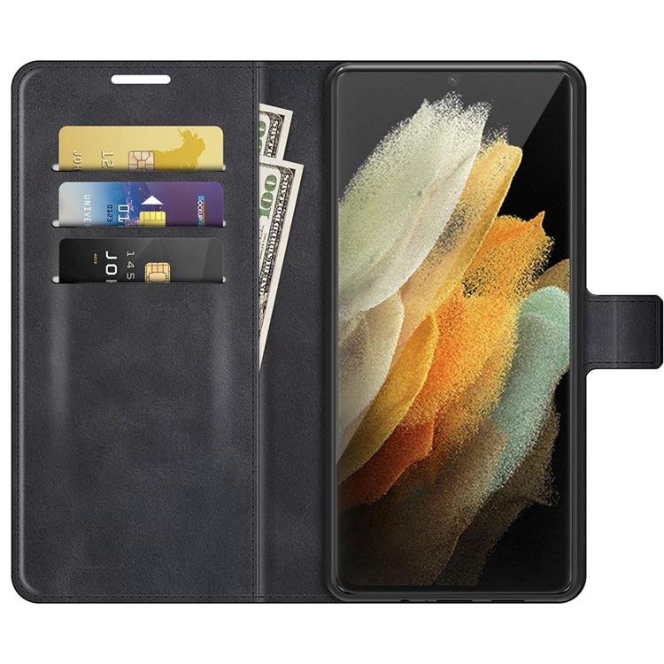 OEM Flip Folio Fodral Galaxy S22 Plus - Svart