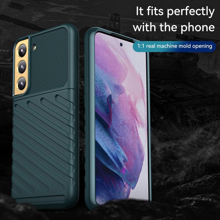 OEM Thunder Twill Skal Galaxy S22 Plus 5G - Grön