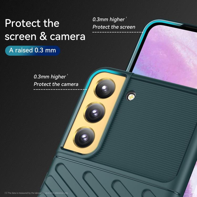 OEM Thunder Twill Skal Galaxy S22 Plus 5G - Grön