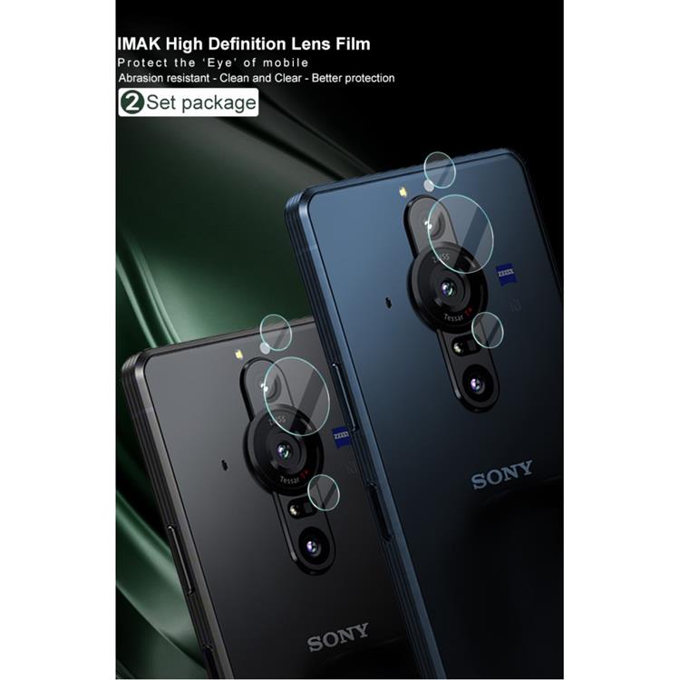 Imak IMAK 2 Sets HD Kameralinsskydd i Härdat Glas Xperia Pro-I