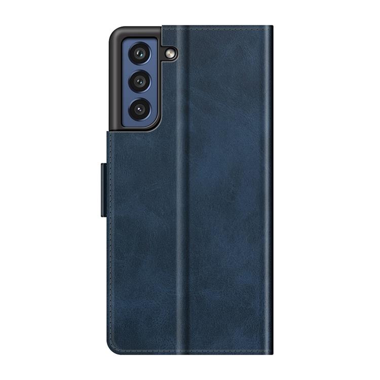 A-One Brand Clasp Closure Fodral Galaxy S21 FE - Blå