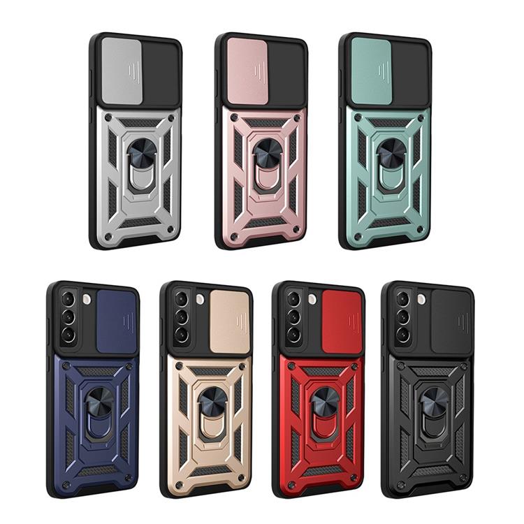 OEM Ring KickStand Skal Galaxy S22 Plus 5G - Svart