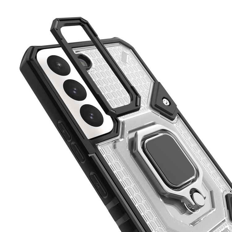 OEM Ring Kickstand Skal Galaxy S22 Plus 5G - Vit