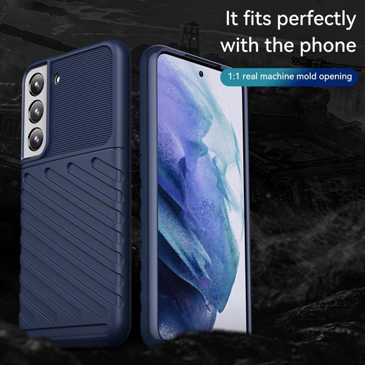 OEM Thunder Twill Skal Galaxy S22 Plus 5G - Blå