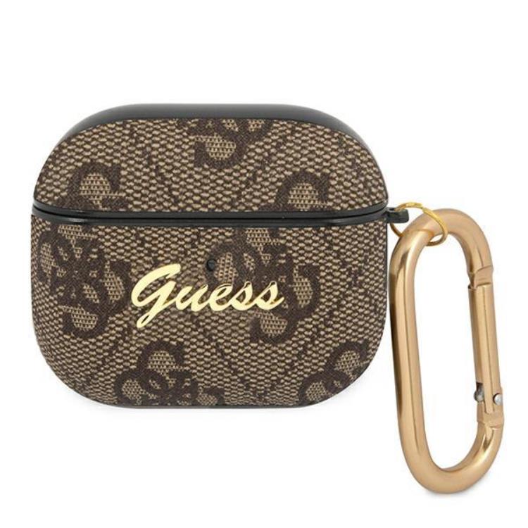 Guess Guess Script Metall Collection Skal AirPods 3 - Brun