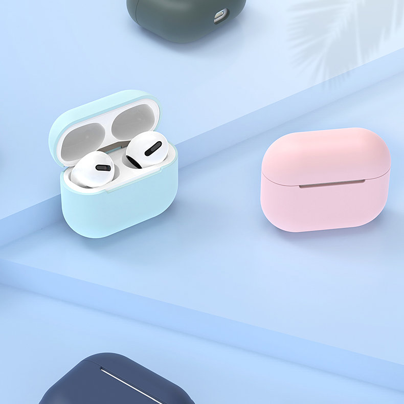 OEM Soft Silikon Skal AirPods Pro - Rosa