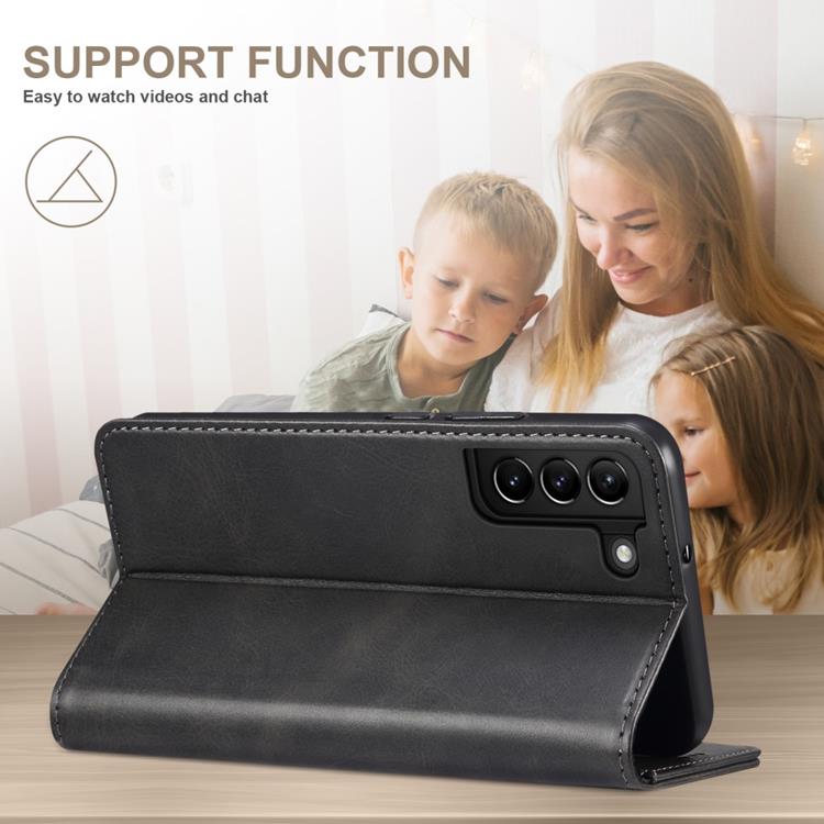 SUTENI SUTENI Läder Fodral Galaxy S22 Plus 5G - Svart