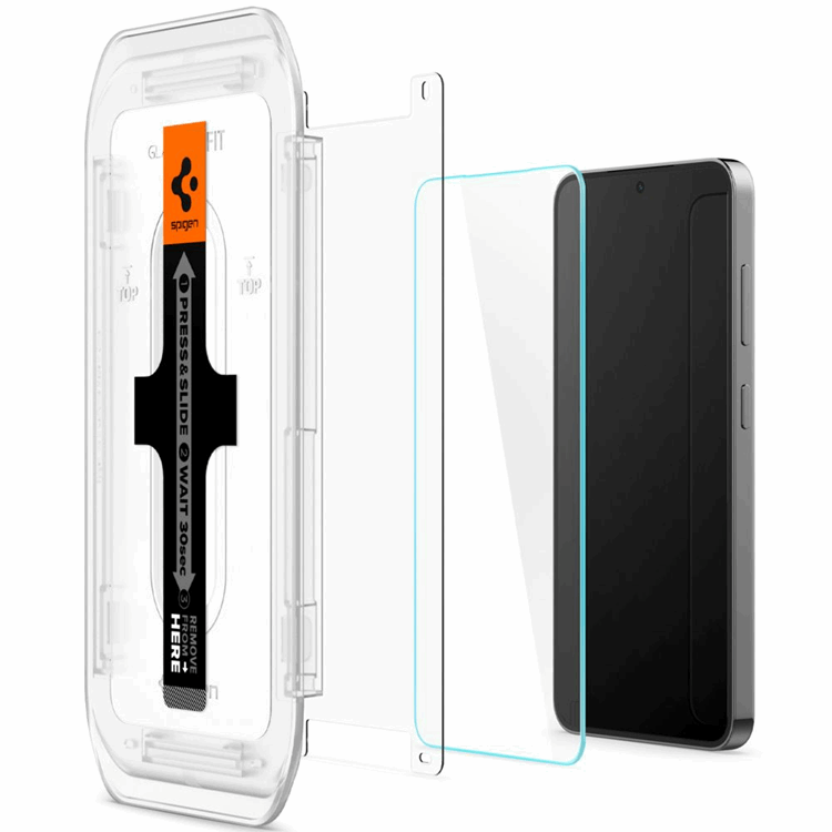 Spigen [2-Pack] Spigen Galaxy S24 Plus/S25 Plus Härdat glas Skärmskydd