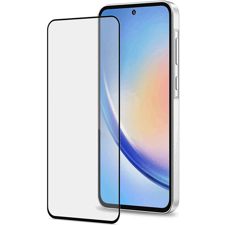 Celly Celly Galaxy A35 5G Härdat Glas Skärmskydd Full - Clear