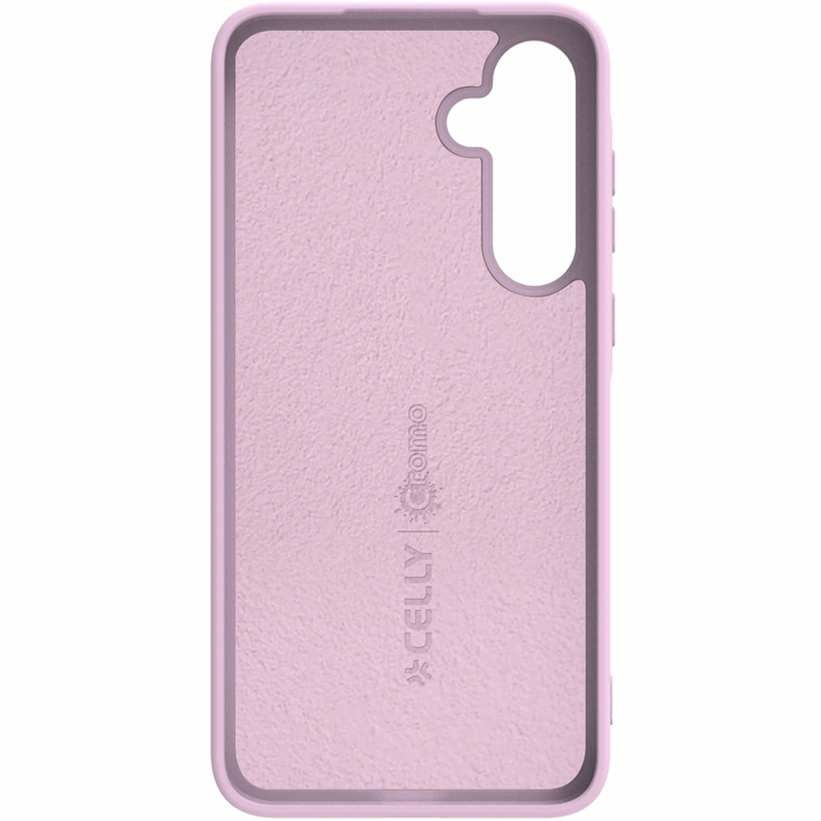 Celly Celly Mobilskal till Galaxy A35 5G Soft Rubber - Rosa
