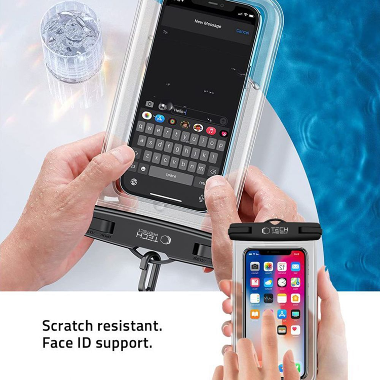 Tech-Protect Tech-Protect UWC7 Vattentätt Universalt Mobilfodral 6.9